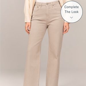 abercrombie 90s straight jeans